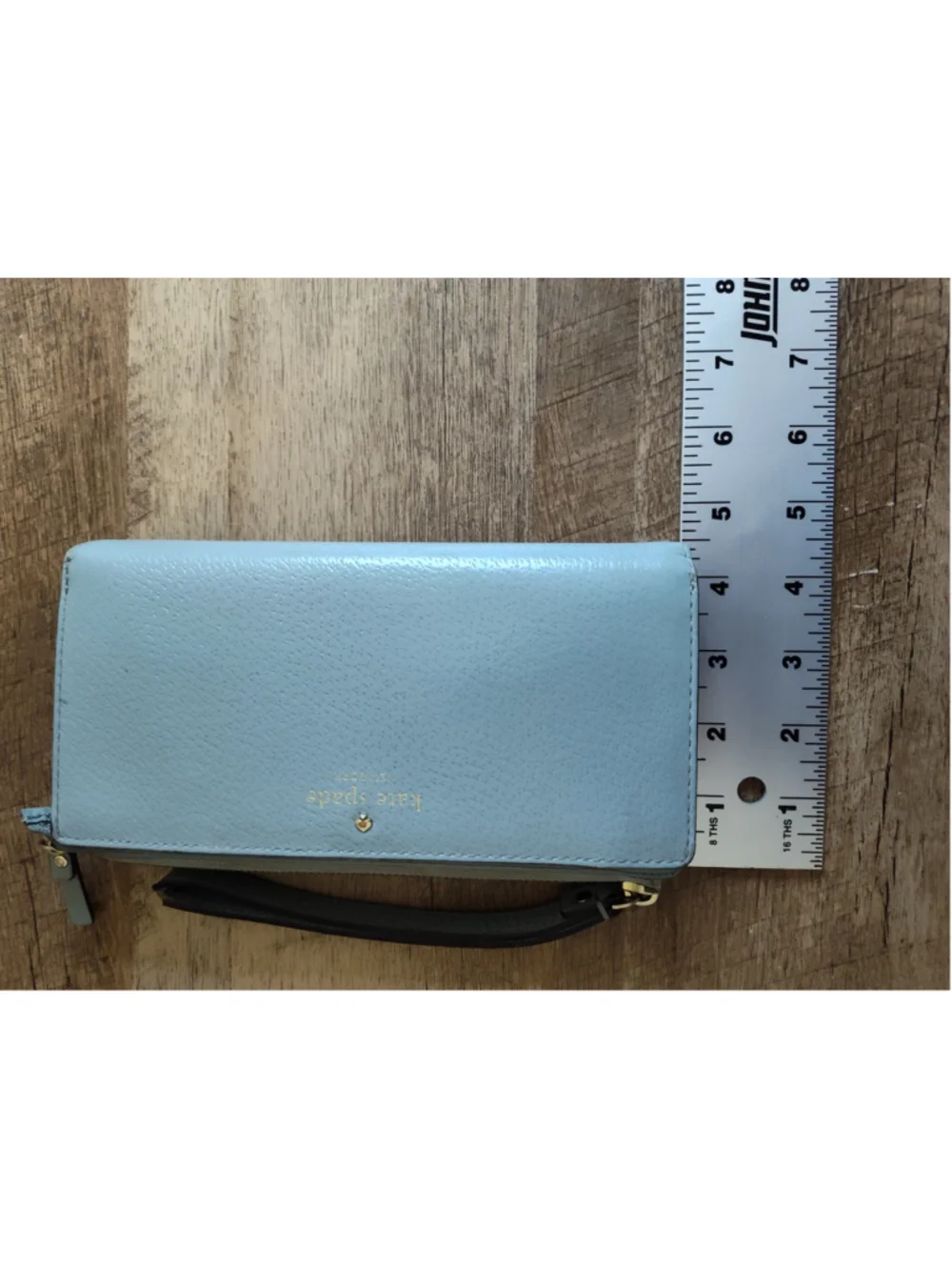 Women's Kate Spade Wristlet Clutch One Size Blue and Black